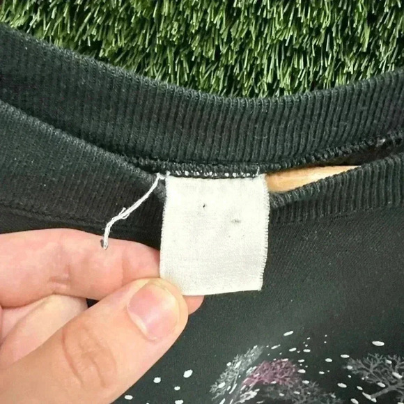 Vintage Winter Trees Crewneck Large - Picture 3 of 7